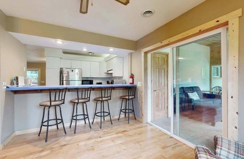 Big Bay House | Dog-friendly home near Petenwell Lake - gas grill & outdoor dining area