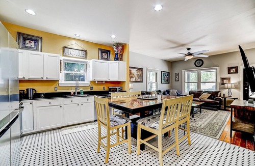 Tobin Hill House | Dog-friendly home with large patio, W/D & central AC