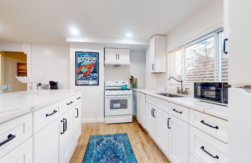 Beverly House | Dog-friendly home with a partial river view & deck - steps from park & beach