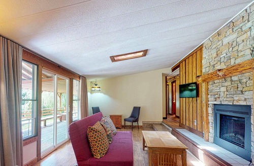 Covington House | Dog-friendly house & studio w/ a deck, private hot tub, firepit, & large yard