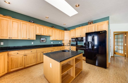 Cloverdale House | Dog Friendly Oceanfront House with Stunning Views Multi Level Deck and Fireplace