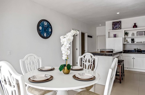 La Paloma House | Dog-friendly oceanfront villa with rooftop patio, pool access, & kitchen