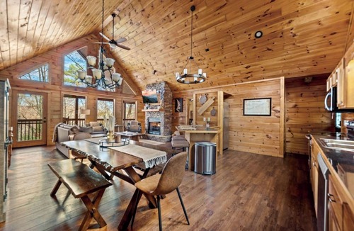Wears Valley Cabin | Dog Friendly, Pool Table, Game Room, Hot Tub