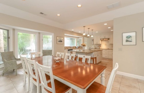 Oceanside House | DOG FRIENDLY Four Bedroom 3rd Row Ocean Sea Pines Home with a Private Pool