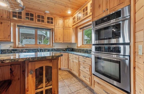 Sagle House | Dog Friendly Waterfront Log Home w/Private Dock