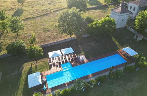 Septfonds House | Domaine de Fangal, Pgeonnier 2p, maison 8p - piscine 25m - gîtes climatisés