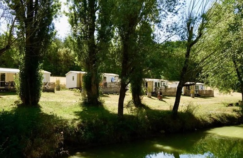 Prayssas House | Domaine du Lac de Neguenou * - Mobilhome LUXE - 2 bedrooms - lake view - 47m2 terrace including 6 people