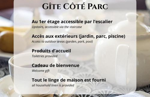 Besset House | Domaine La Belle Histoire - Gîte côté Parc