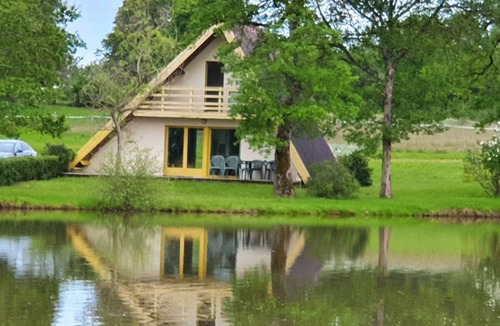 Chaillac Ski Chalet | Domaine la Tuilerien Rural self catering country Chalet 2 of 2 with lake views