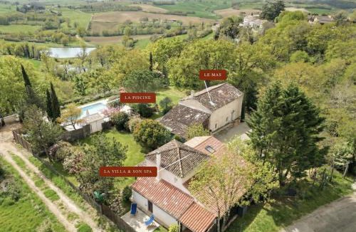 Marsolan House | Domaine La Védence - Le Mas Gascon et sa villa - résidence privée avec spa et piscine