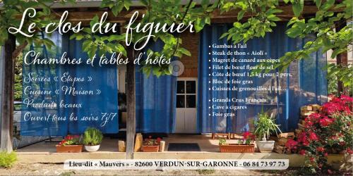 Verdun-sur-Garonne Bed & Breakfast | Domaine Le Clos du Figuier Spa Grisolles