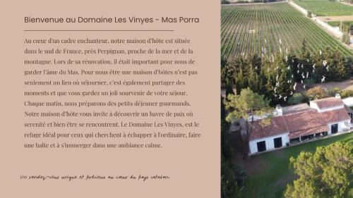 Canohes Bed & Breakfast | DOMAINE LES VINYES