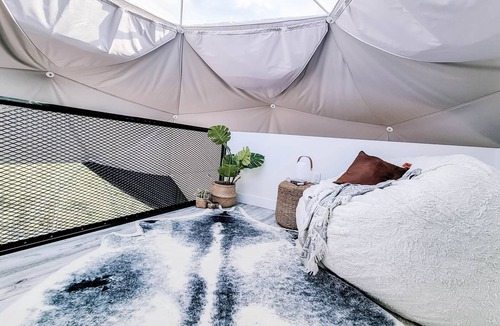 Porters Lake Resort | Dome 3 - Forest and Peek-a-boo lake view