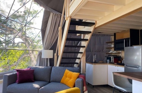 Perce Ski Chalet | Dome #4 ocean view at Domaine Renard
