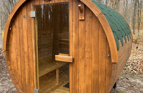 Augusta Cabin | Dome & Private Sauna - Poplar Palace - 100 acres