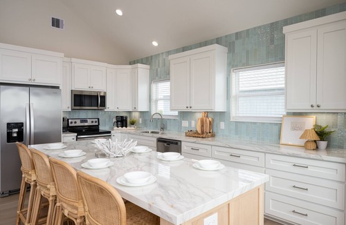Port Bolivar House | Double Beachfront Bliss | 2 Side-by-Side Homes | 8BR | 2 Spas | Sleeps 24