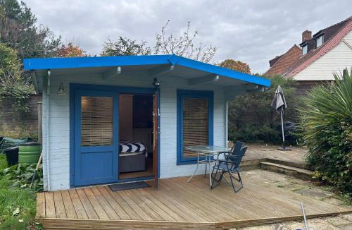 Martlesham Heath House | Double bedroom cabin suffolk