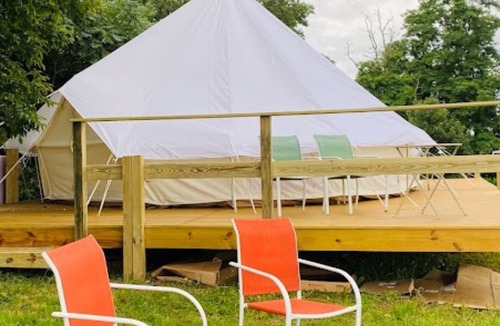 Lodi RV Rental | Double Queen Glamping Tent