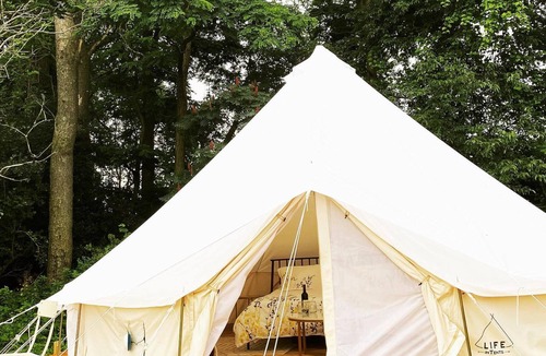 Lodi RV Rental | Double Queen Glamping Tent