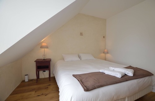 Servon-sur-Vilaine House | Double room-Comfort-Wet room-Garden view