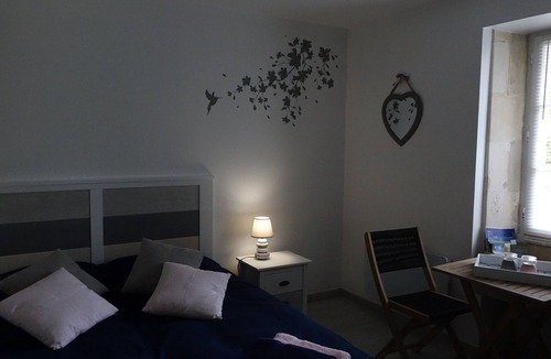 Marans House | Double Room "Oléron" - garden view