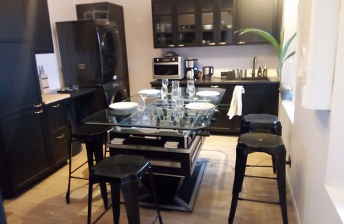 Villers-Cotterets Apartment | Double room with bathroom