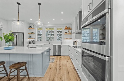 Town of Jerusalem House | Down on the Bluff: Five bedroom lake home with 200' of private waterfront