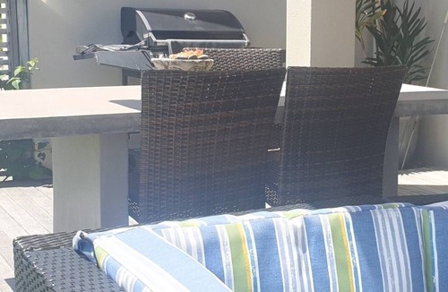 Gulf Harbour House | Down the steps. Two Bedrooms Lake views.