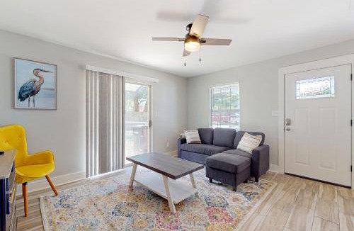 Downtown House | Downtown Duplex with Fire Pit 1 Mi to Waterfront