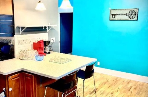 Fort Scott Apartment | Downtown 2BR Sleeps 8 Historic 1911