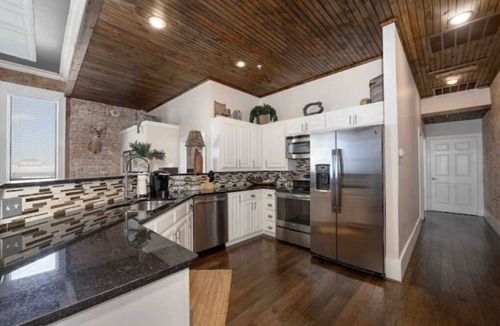 Denton Apartment | Downtown Apartment in Historic Scripture Building on the Square