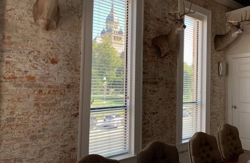 Denton Apartment | Downtown Apartment in Historic Scripture Building on the Square