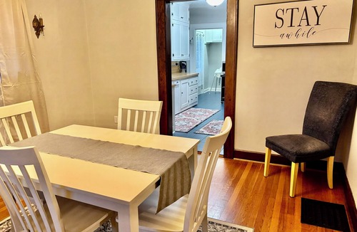 Bedford House | Downtown Bedford’s Timeless Retreat: Historic charm meets modern living.