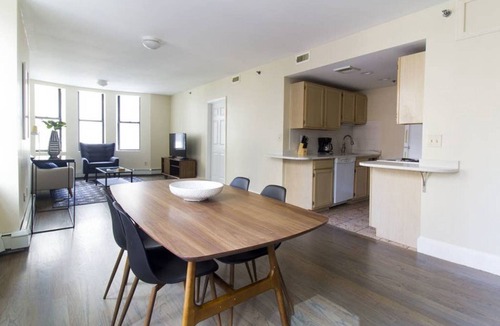 Boston Financial District Apartment | Downtown Boston - close to everything - Laundry in Building, Keyless Entry