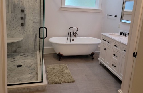 East Durham House | Downtown Durham- Bedroom suite