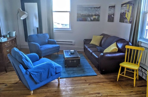 Downtown St. John's Apartment | Downtown Executive w Fireplace & Location