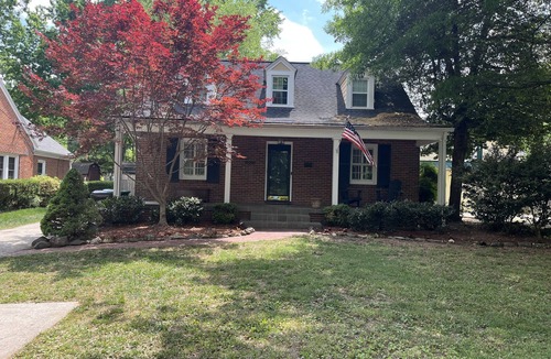 High Point House | Downtown High Point. Private back yard with patio. Home gym.