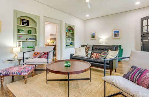 East of Broadway House | Downtown Little Rock Home w/ Porch - Walk to SoMa!
