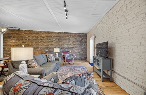 Fayetteville Apartment | Downtown Loft w/Balcony. Walk to Shops & Eats.