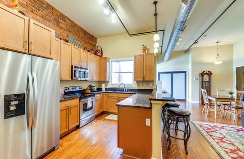 Downtown Louisville Condo | Downtown Louisville Escape: Perfect for Events!