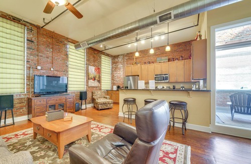 Downtown Louisville Condo | Downtown Louisville Escape: Perfect for Events!