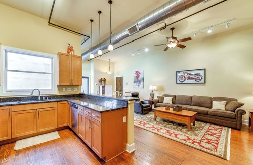 Downtown Louisville Condo | Downtown Louisville Escape: Perfect for Events!