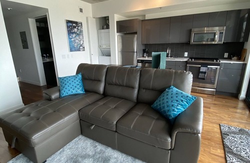 Downtown Winnipeg Apartment | Downtown luxury 1 bedroom sleeps 3 wifi and laundry