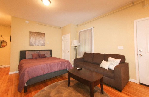Plattsburgh Apartment | Downtown Plattsburgh Studio Suite | Sleeps 4!
