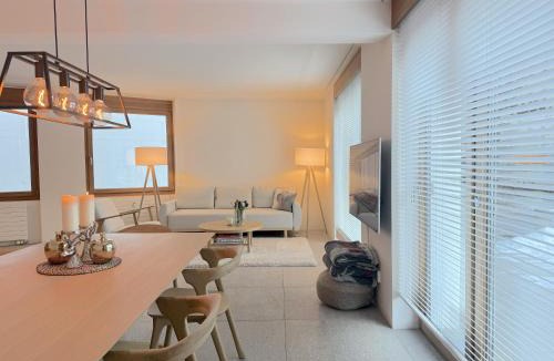 St. Moritz Apartment | downtown Sankt Moritz luxury apartment with lake view