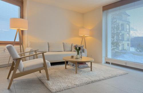 St. Moritz Apartment | downtown Sankt Moritz luxury apartment with lake view
