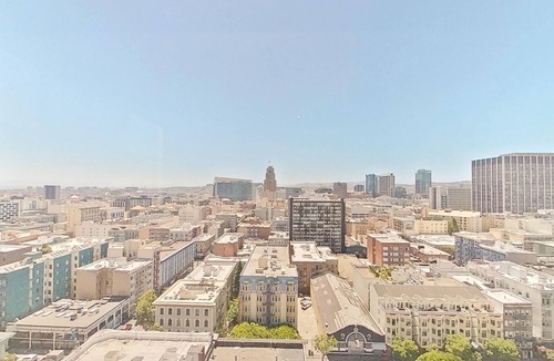 Tenderloin Condo | Downtown SF Studio with Skyline Views — Steps from Union Square, BART & Tech Hubs