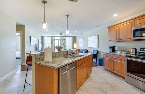 Saint Joseph Condo | Downtown St Joseph Condo w/Balcony & Harbor View
