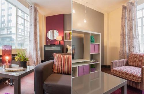 Theatre District Apartment | Downtown Studio Apt, Lots Of Natural Light