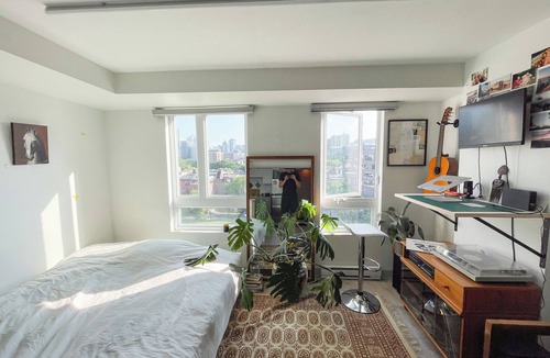 Latin Quarter Condo | Downtown Studio Berri-UQAM Renovated